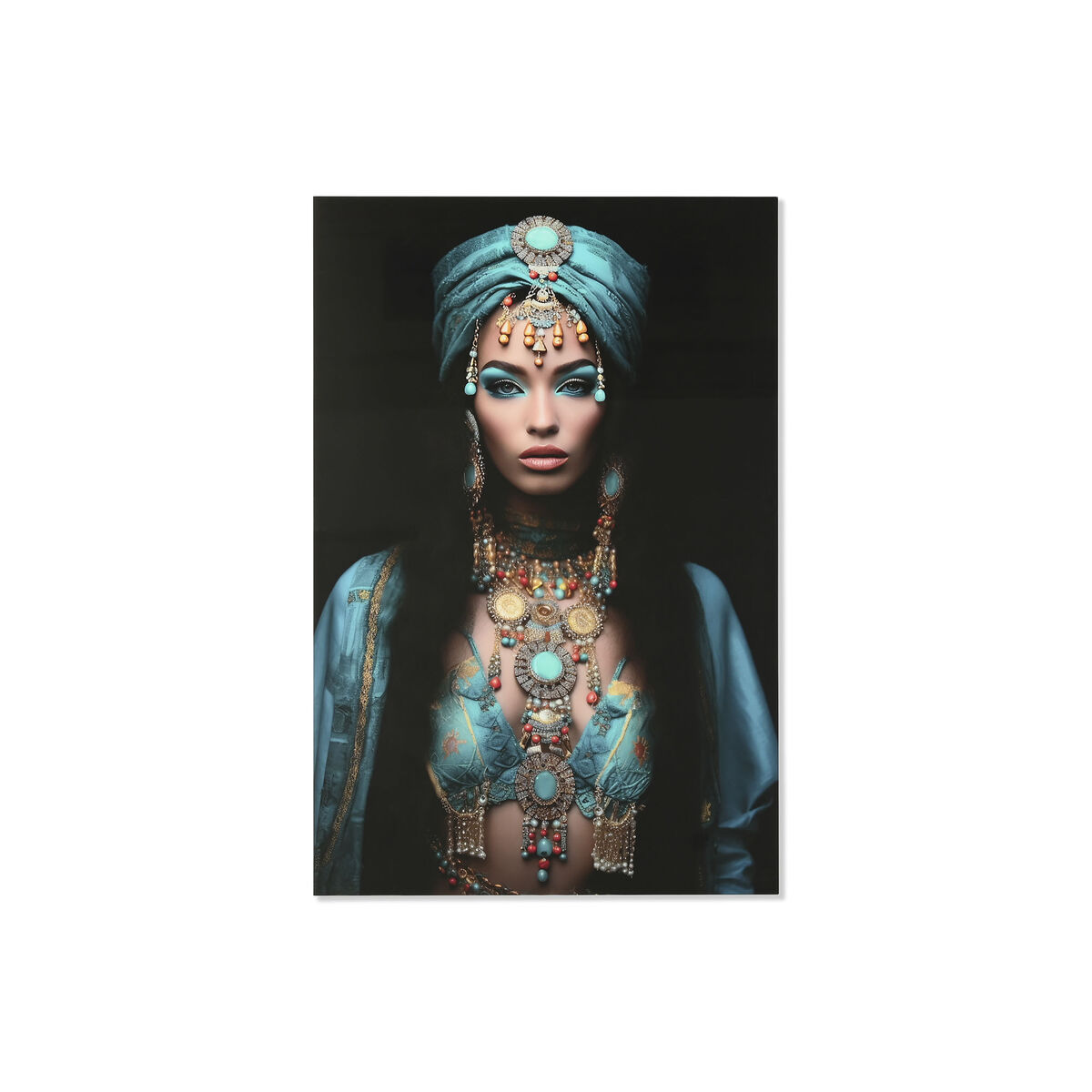 Cuadro Home ESPRIT Cristal Templado 100 x 0,4 x 150 cm