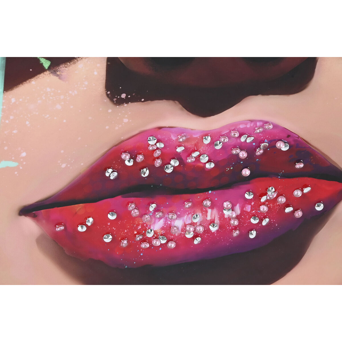 Lienzo Home ESPRIT Poliestireno Lienzo 82 x 4 x 82 cm