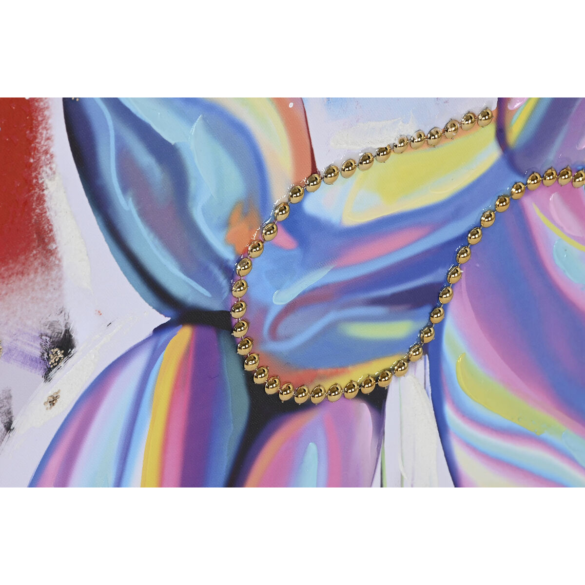 Lienzo Home ESPRIT Lienzo Madera MDF 80 x 3 x 80 cm