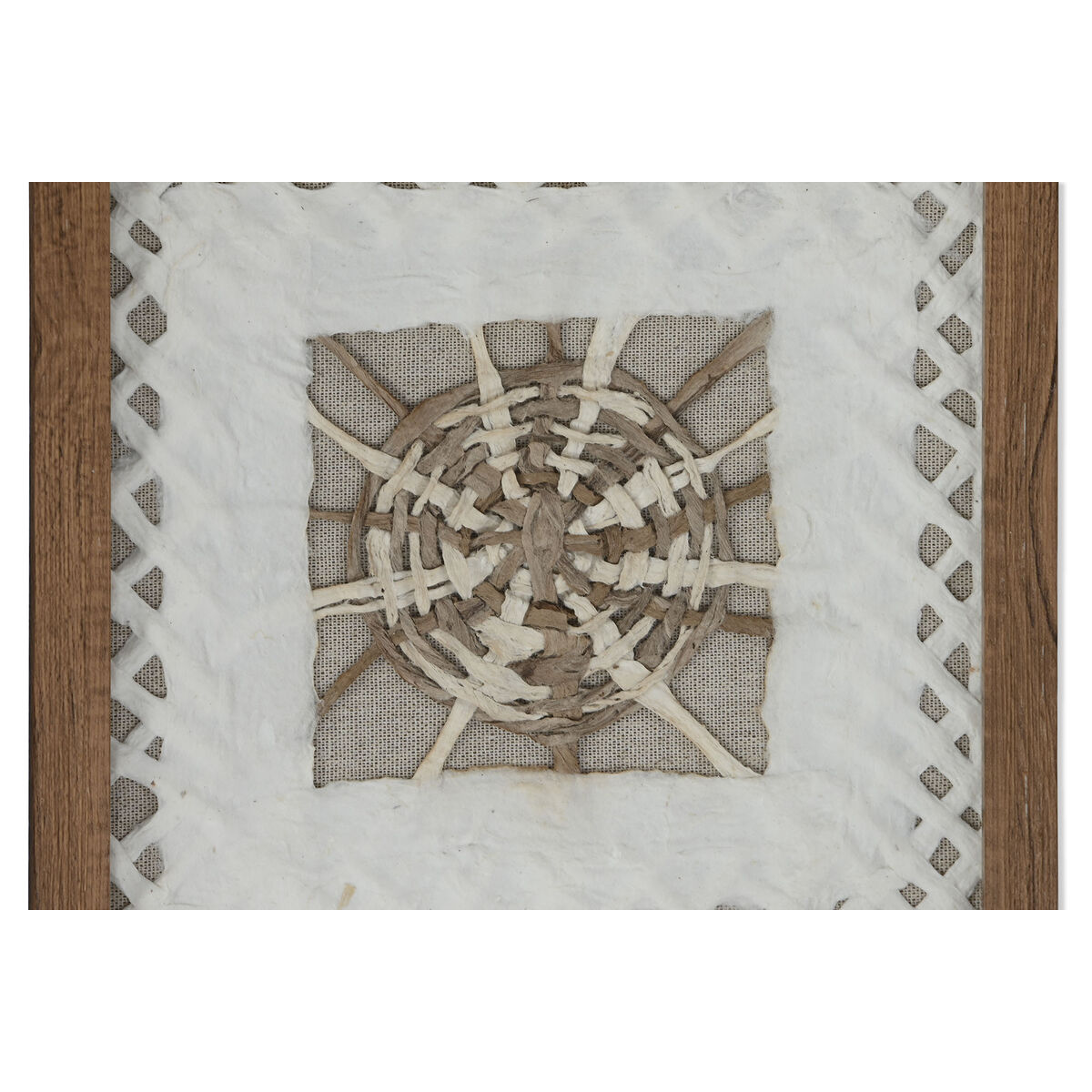 Juego de 4 cuadros Home ESPRIT Papel Cristal 22 x 2 x 22 cm