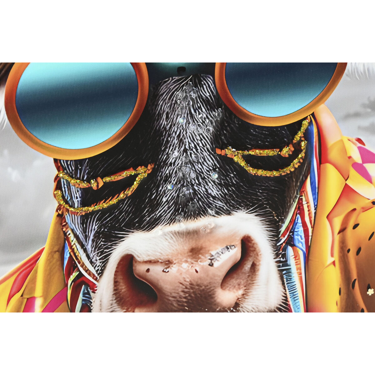 Lienzo Home ESPRIT Poliestireno Lienzo 90 x 4 x 60 cm