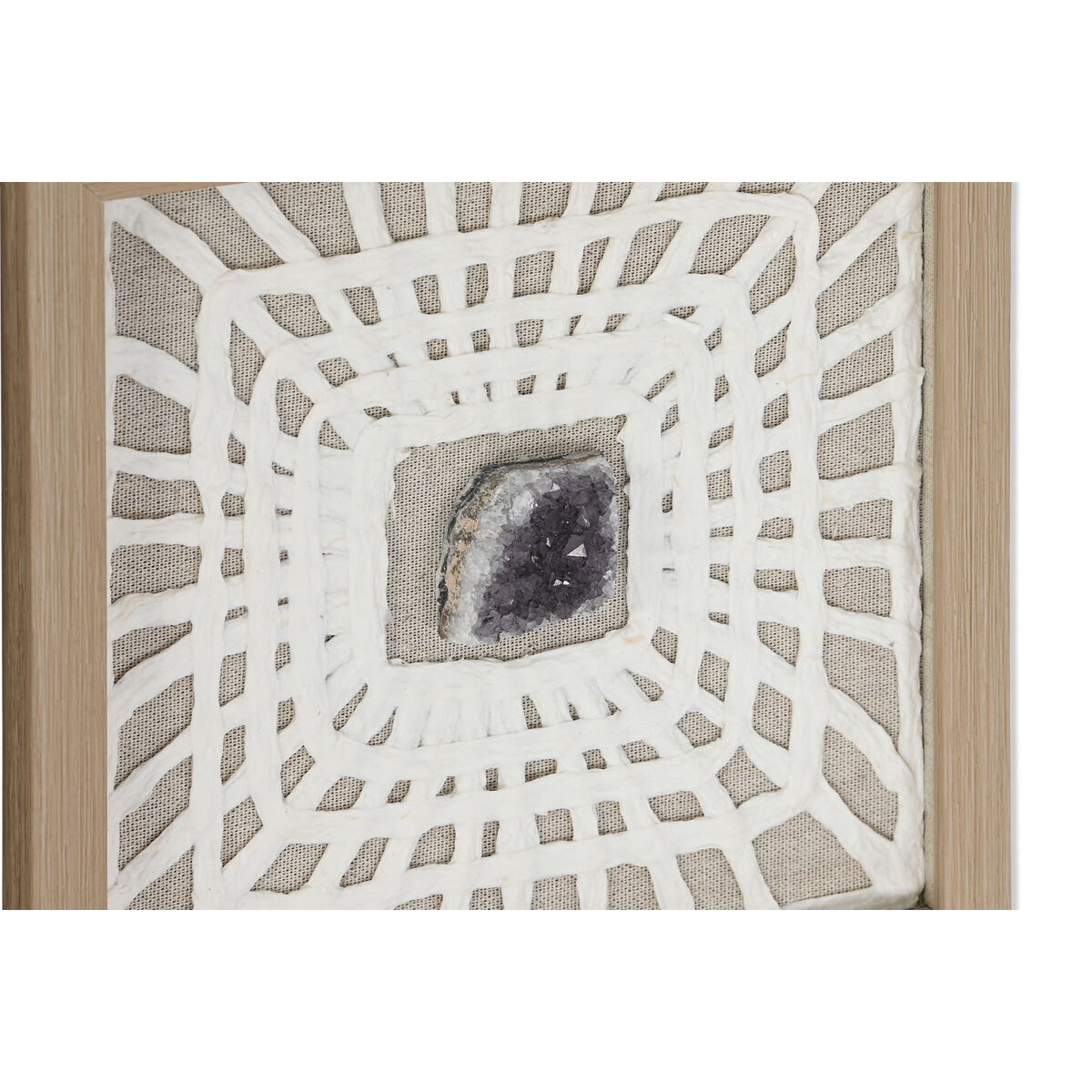 Juego de 4 cuadros Home ESPRIT Papel Cristal 22 x 2 x 22 cm