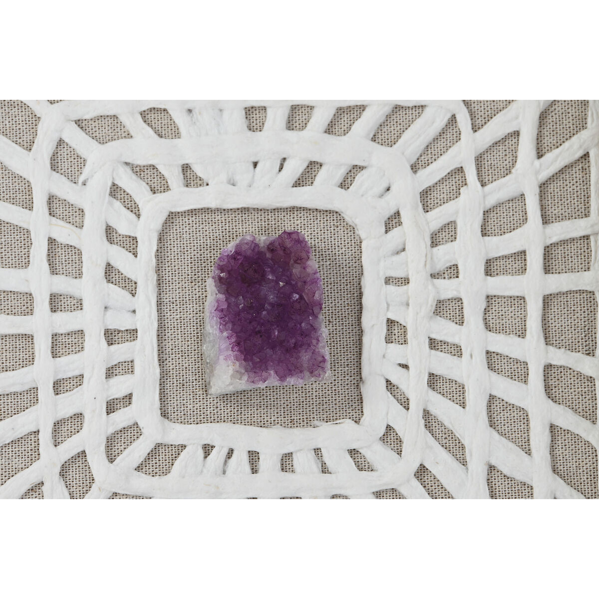 Juego de 4 cuadros Home ESPRIT Papel Cristal 22 x 2 x 22 cm