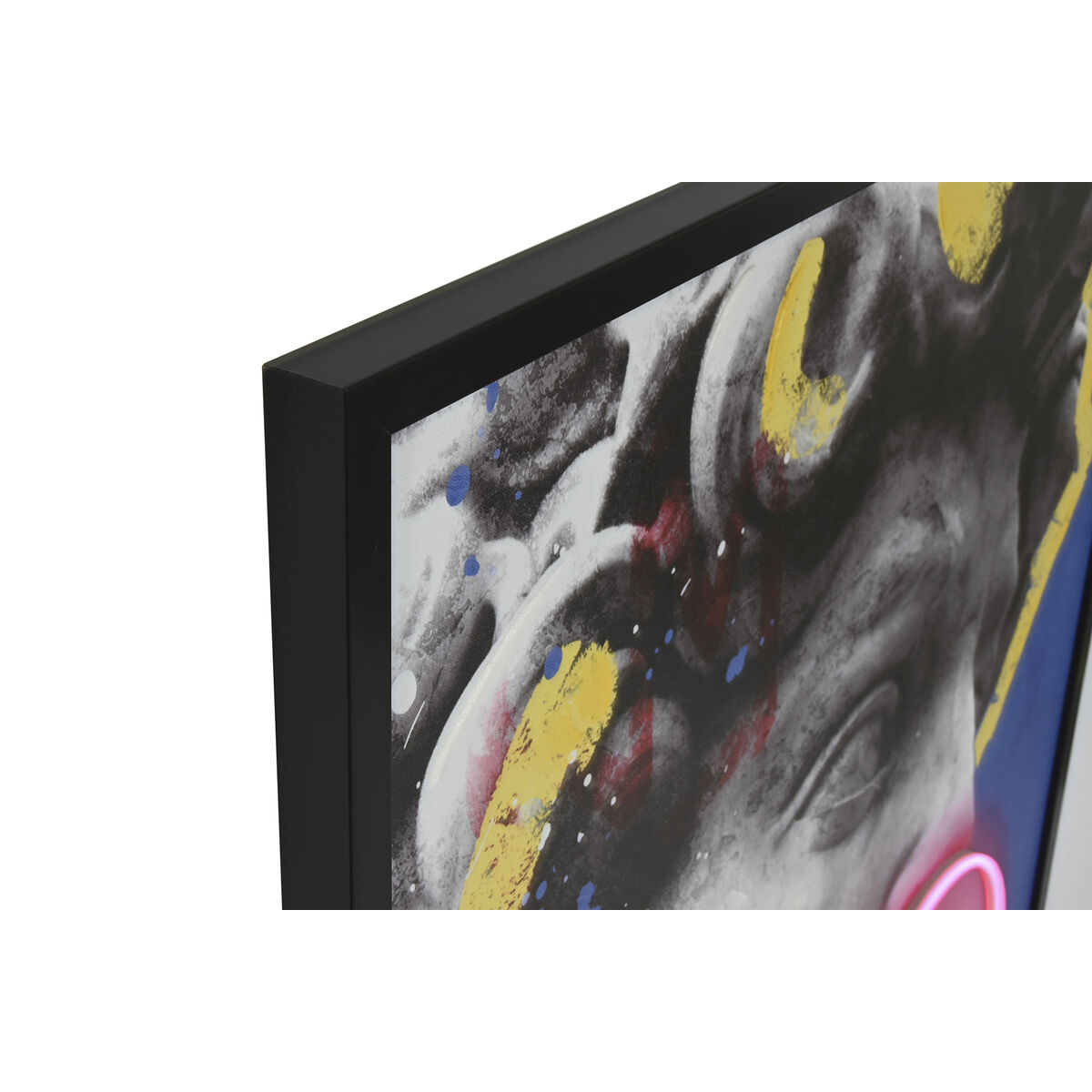 Cuadro con LED Home ESPRIT Moderno Mitológico 83 x 3 x 123 cm (2 Unidades)