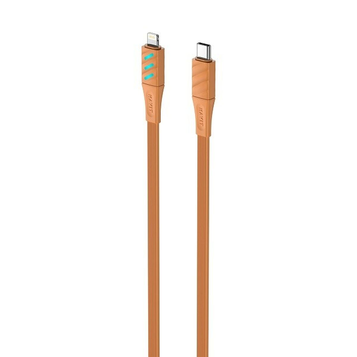Cable USB-C a Lightning Havit CB6255 Naranja 1 m