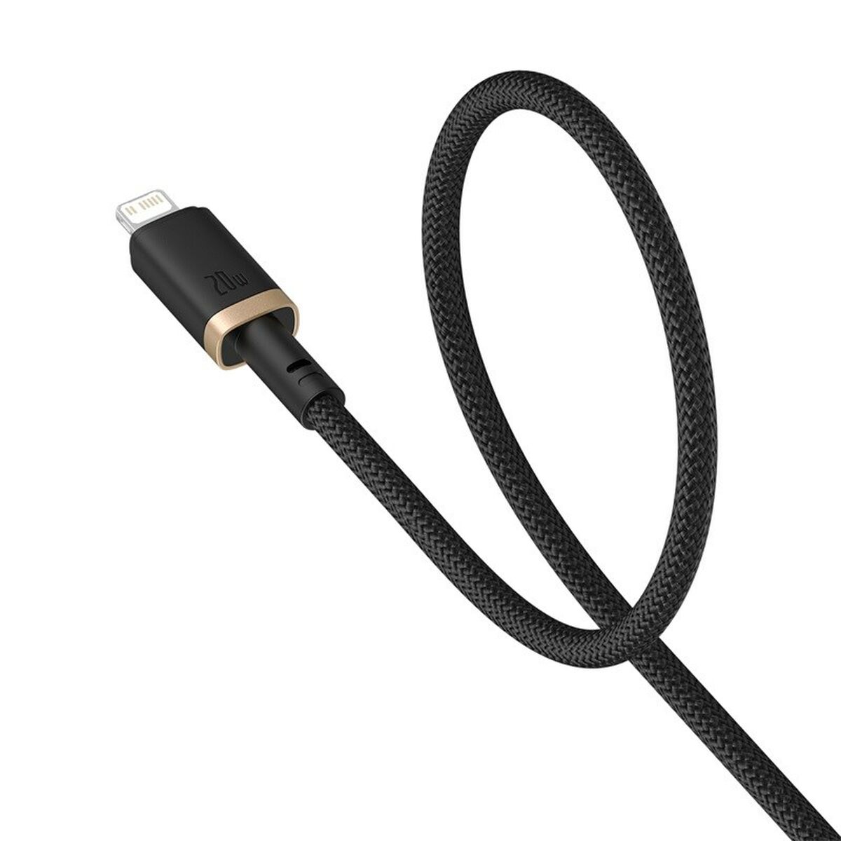 Cable USB-C a Lightning Baseus P10377800U01-02 Negro Oro 2 m