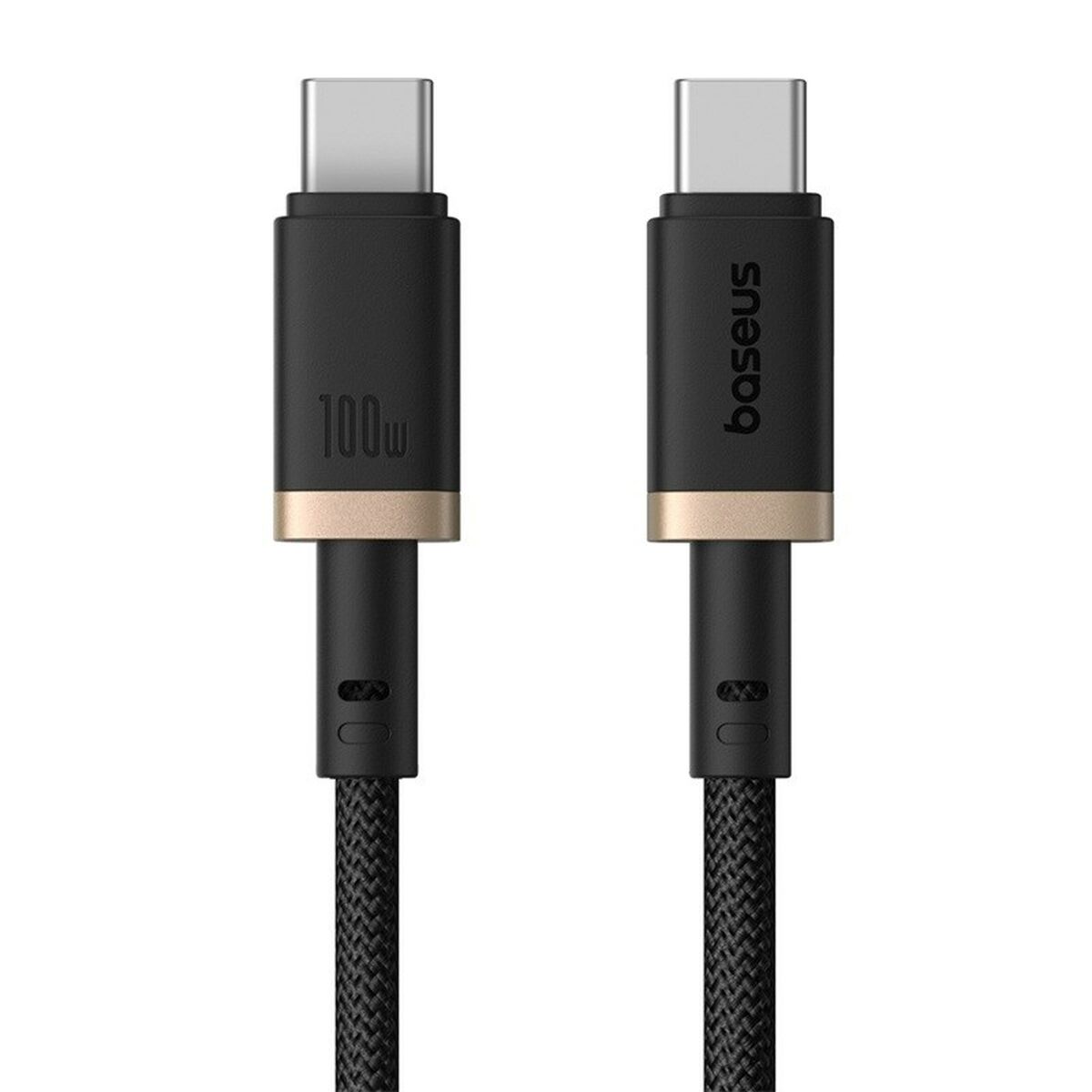 Cable USB-C a USB-C Baseus P10377803U01-00 Negro Oro 1 m