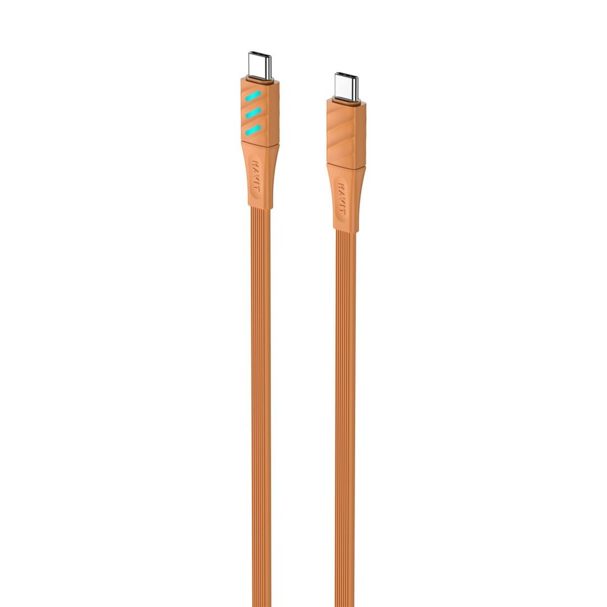 Cable USB-C a USB-C Havit CB6254 Naranja 1 m