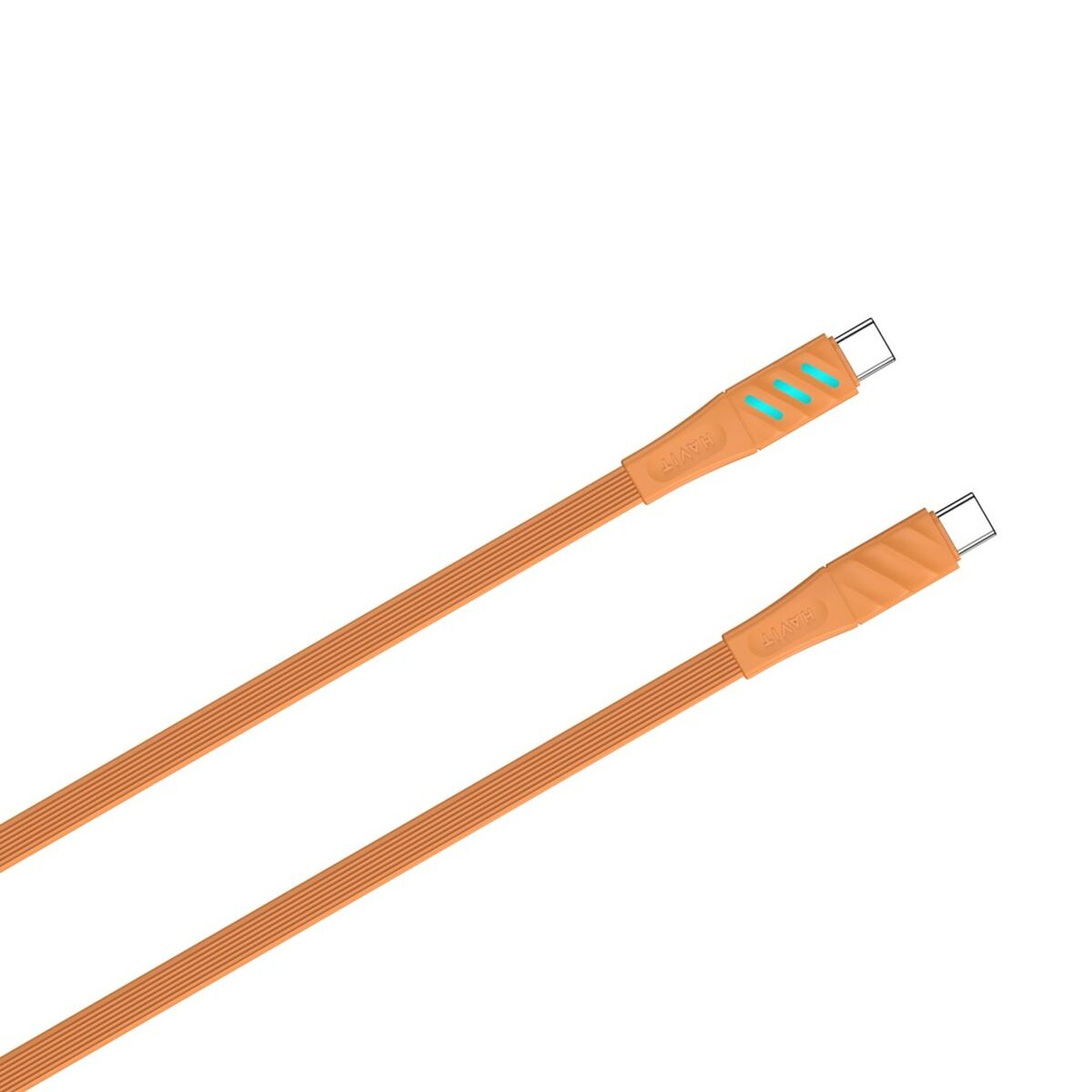 Cable USB-C a USB-C Havit CB6254 Naranja 1 m