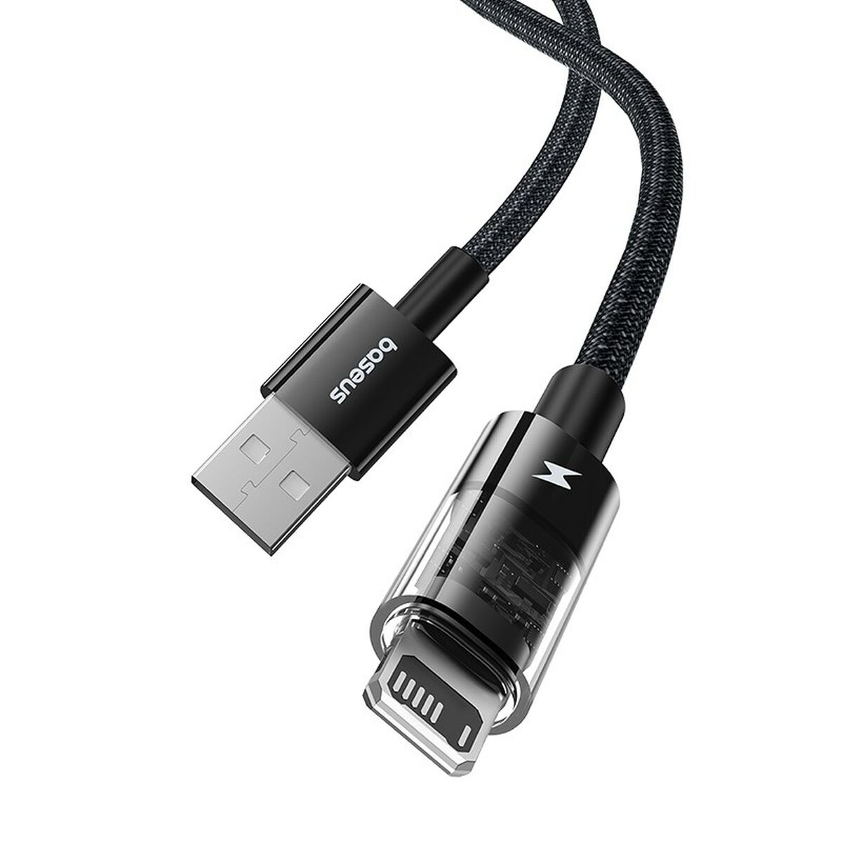 Cable USB a Lightning Baseus P10373003111-00 Negro 1 m