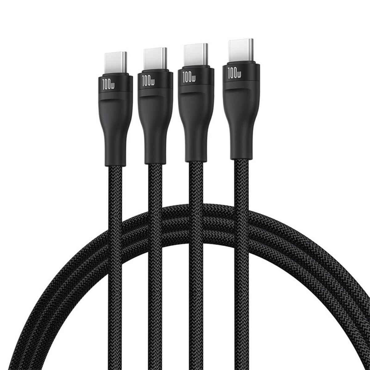Cable USB-C a USB-C Baseus P10377503111-00 Negro 1,5 m