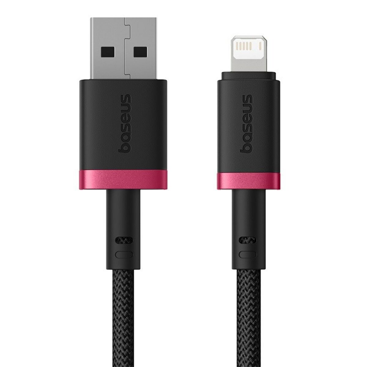 Cable USB a Lightning Baseus P10377801U01-01 Negro Rojo 1 m