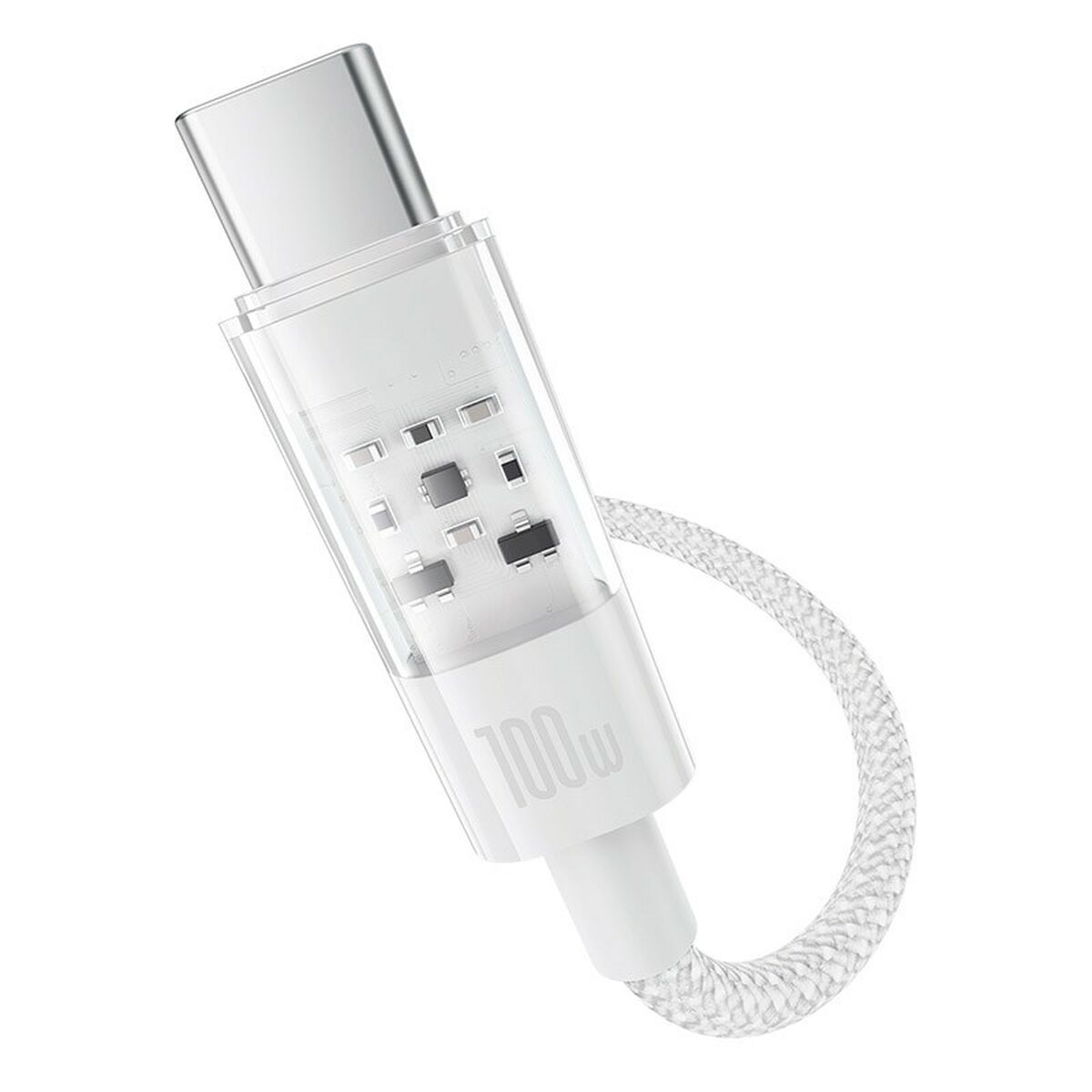 Cable USB A a USB-C Baseus P10373002211-01 Blanco 2 m
