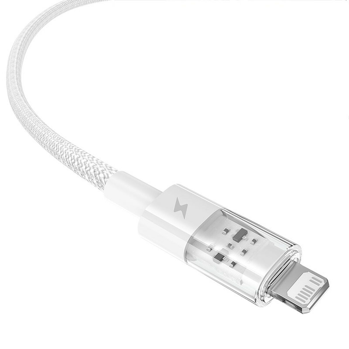 Cable USB a Lightning Baseus P10373003211-01 Blanco 2 m