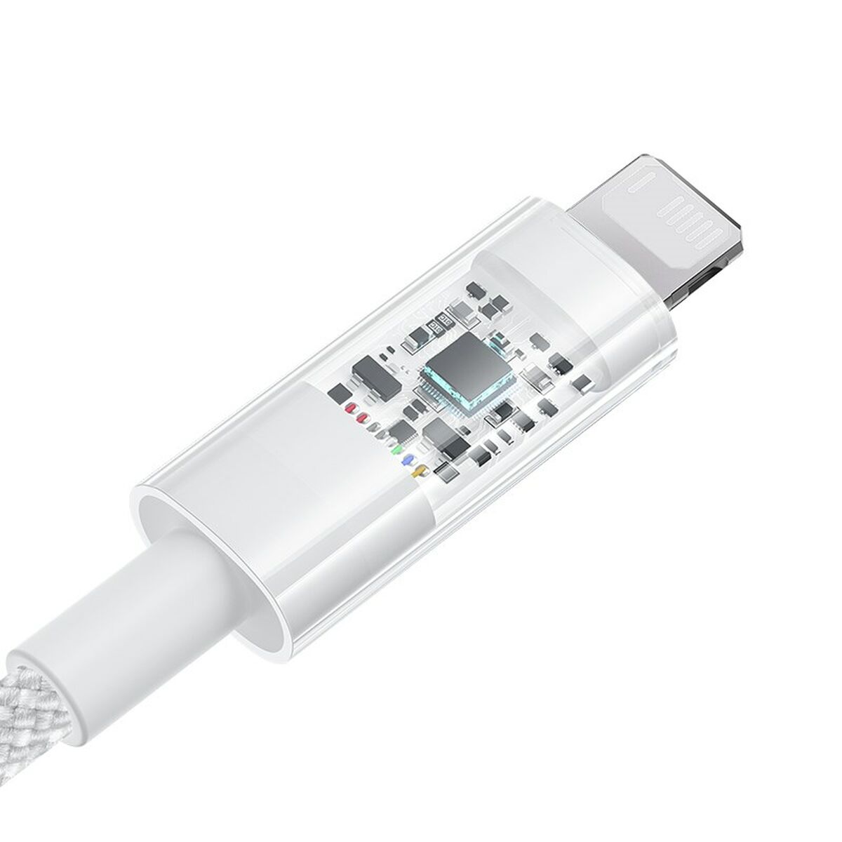 Cable USB a Lightning Baseus P10373003211-01 Blanco 2 m