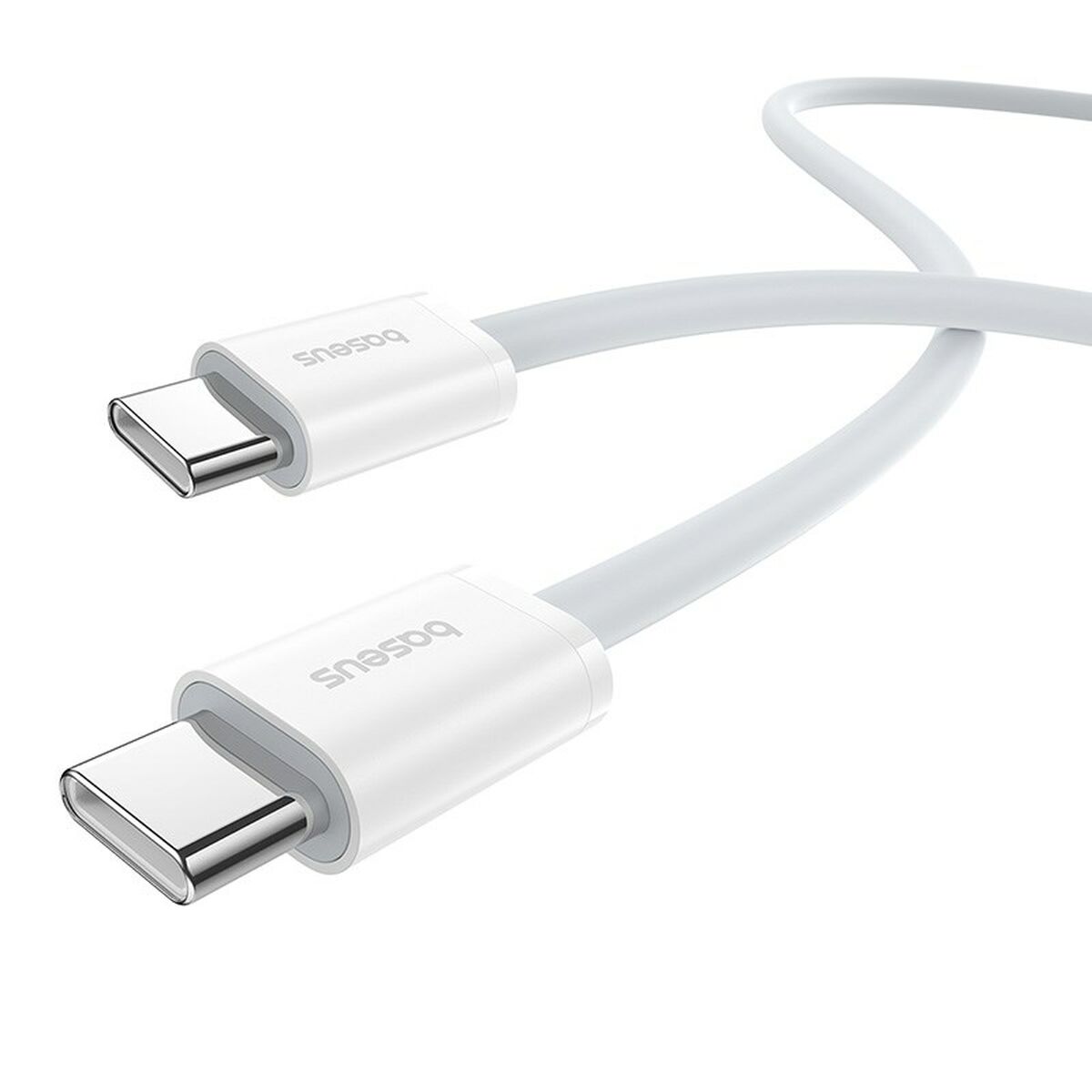 Cable USB-C a USB-C Baseus P10365200211-00 Blanco 1 m