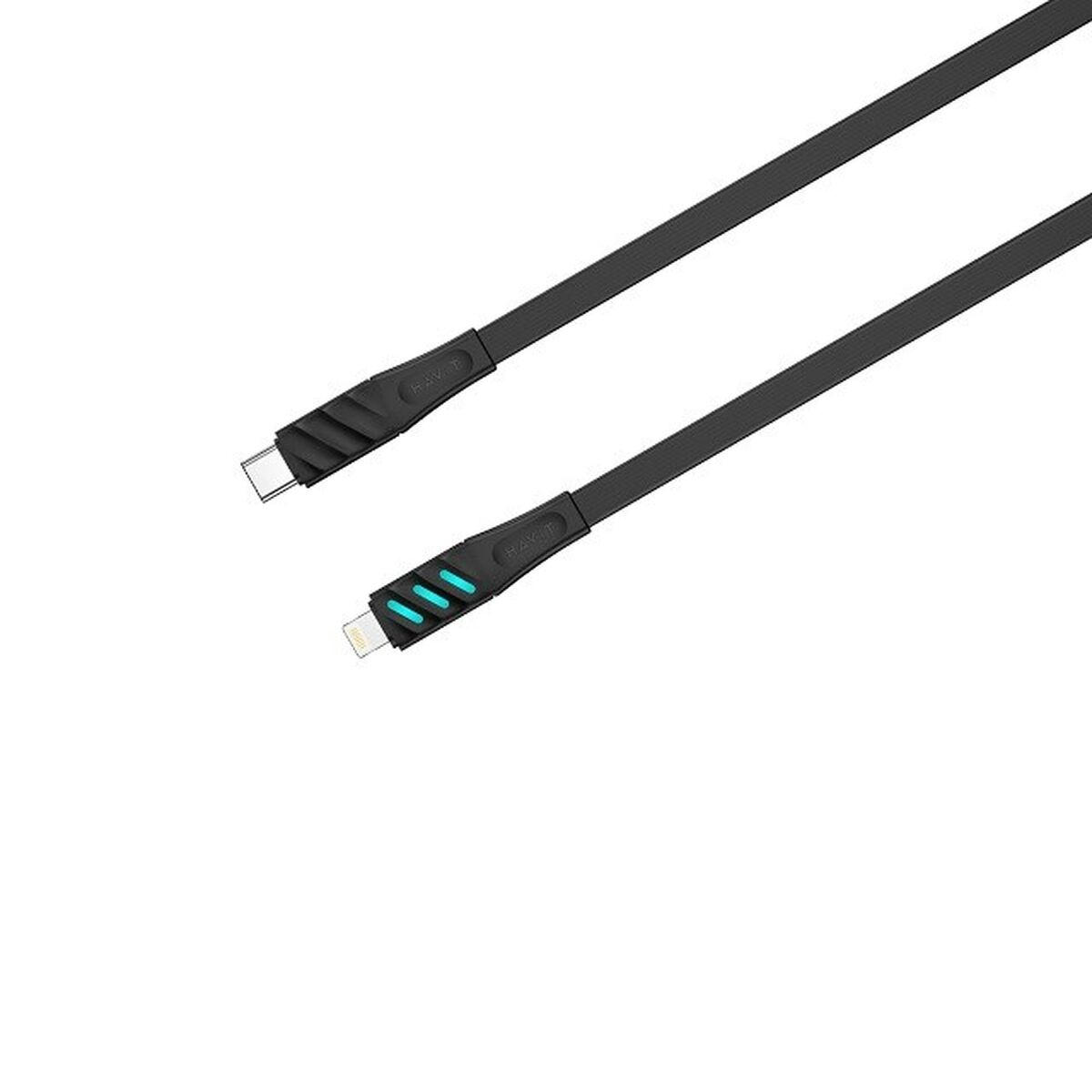 Cable USB-C a Lightning Havit CB6255 Negro 1 m
