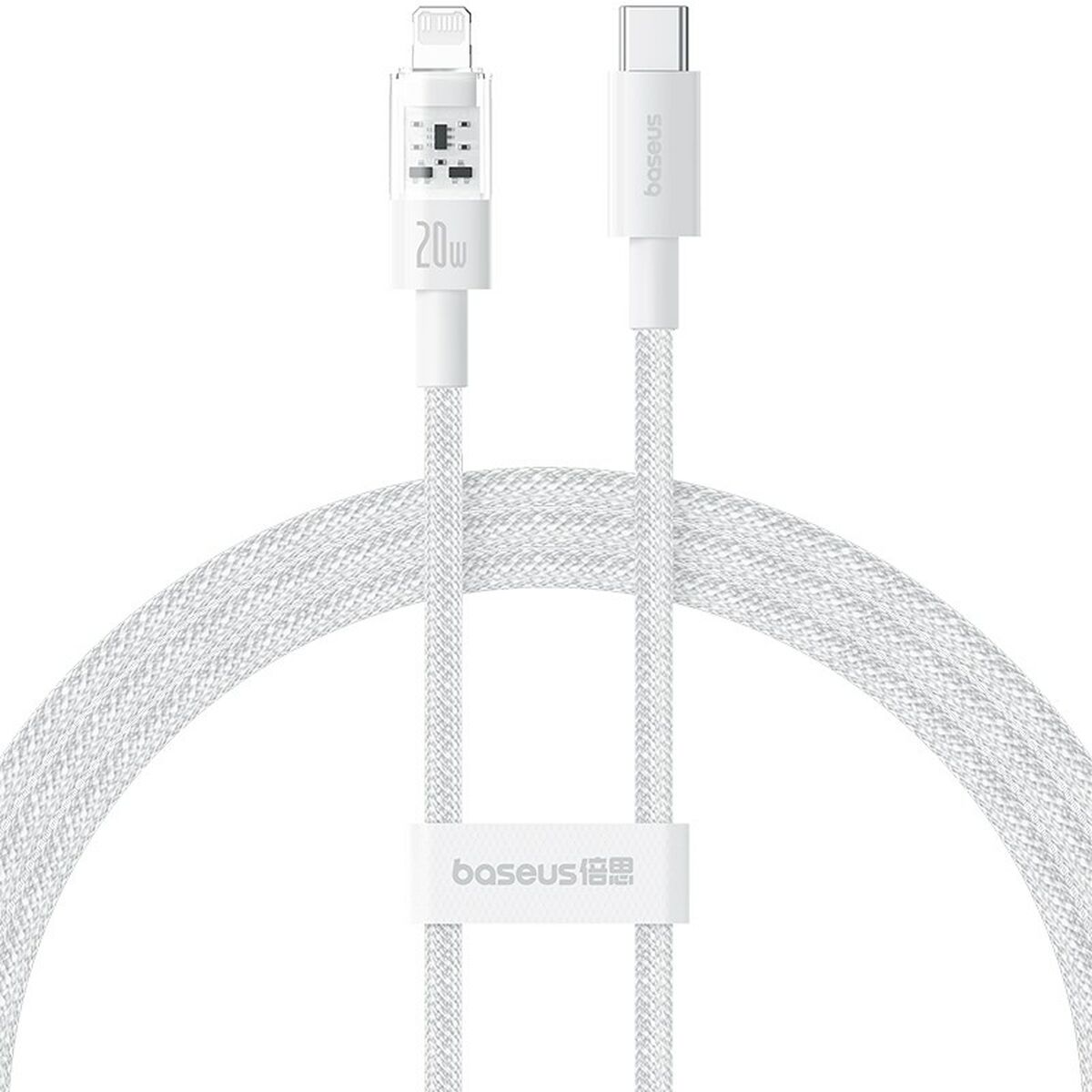 Cable USB-C a Lightning Baseus P10373001211-00 Blanco 1 m