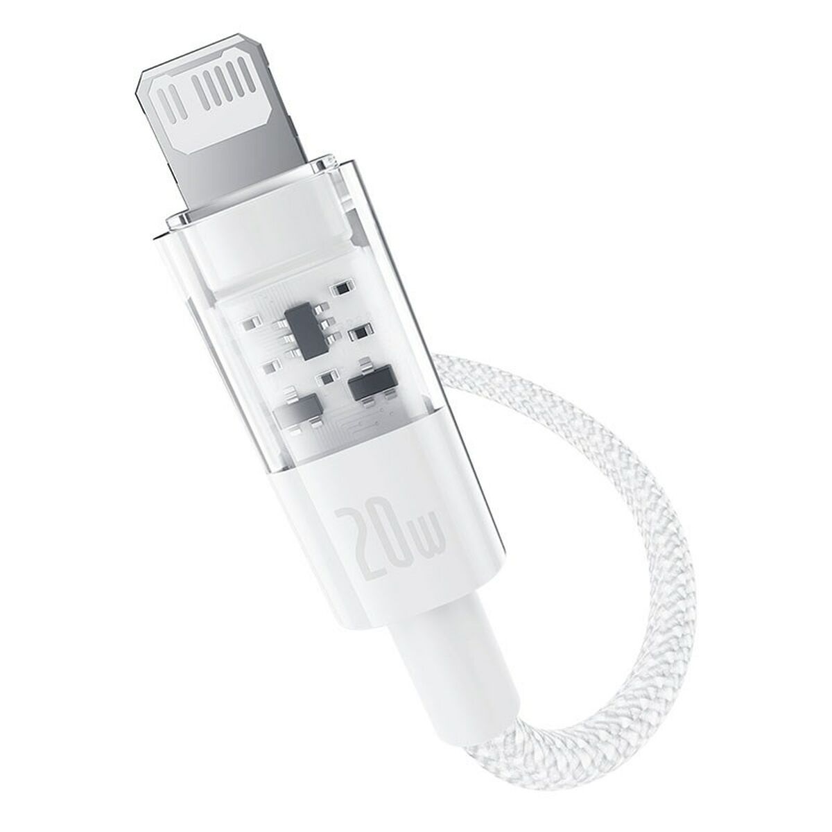 Cable USB-C a Lightning Baseus P10373001211-00 Blanco 1 m