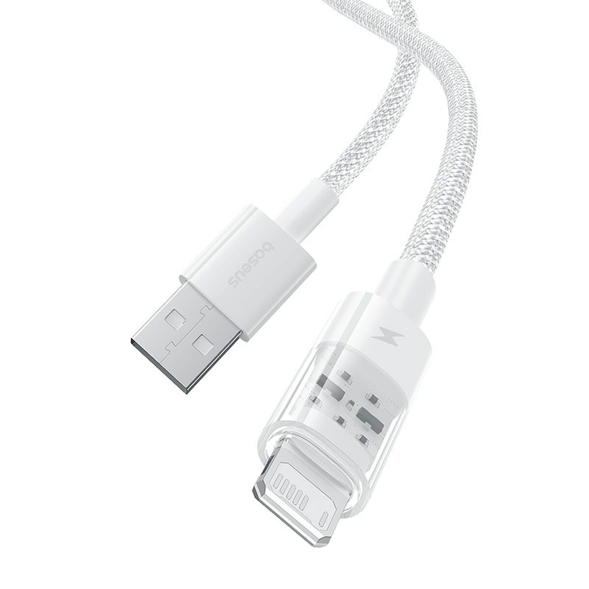 Cable USB a Lightning Baseus P10373003211-00 Blanco 1 m
