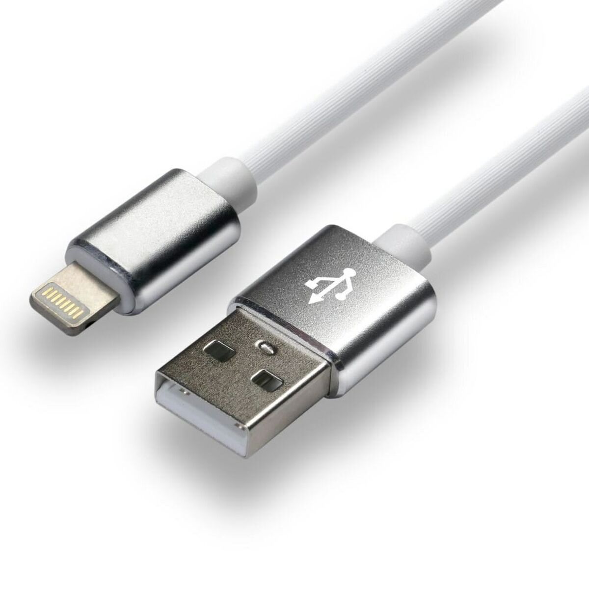 Cable USB-C a Lightning EverActive CBS-1IW Blanco 1 m