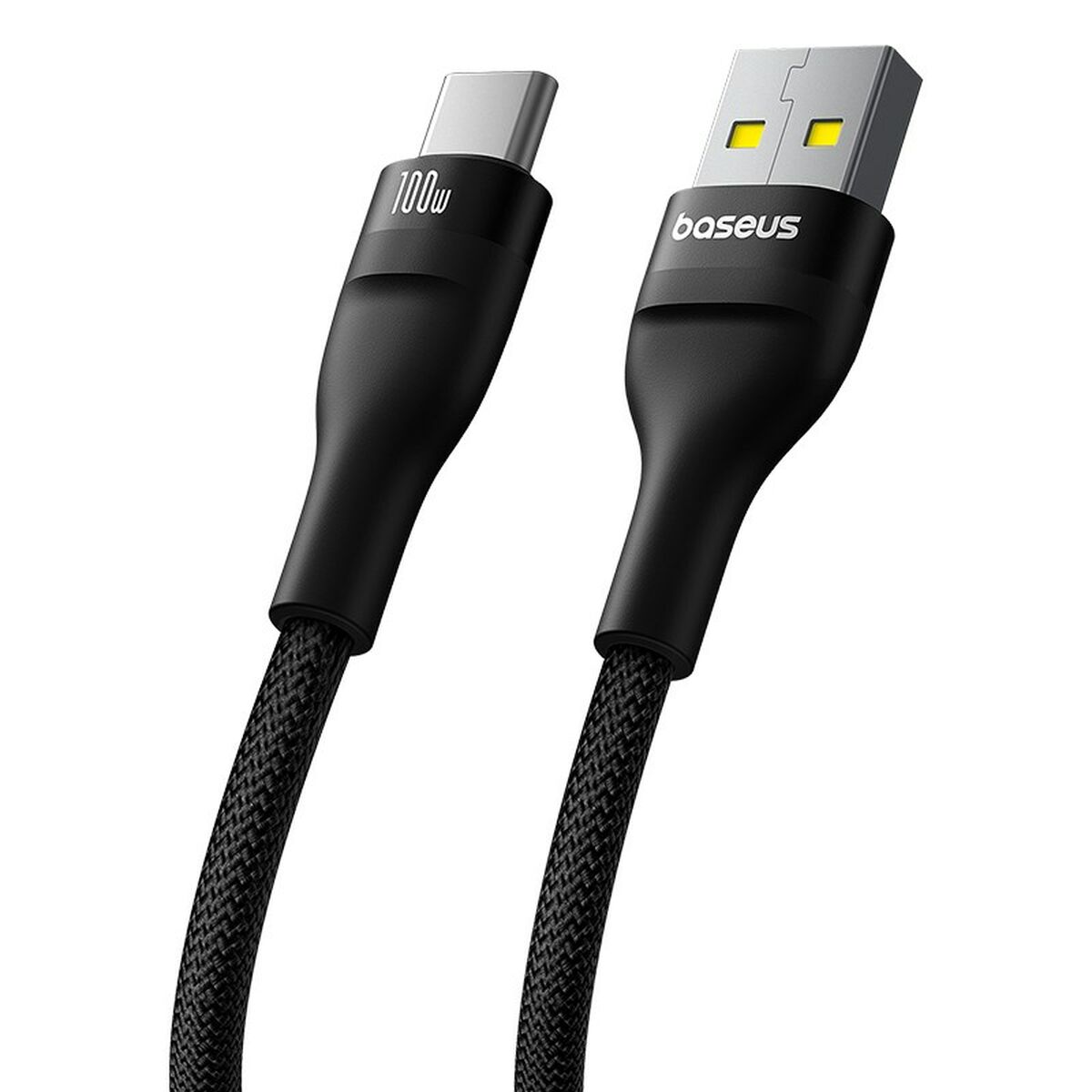 Cable USB A a USB-C Baseus P10311804111-01 Negro 2 m