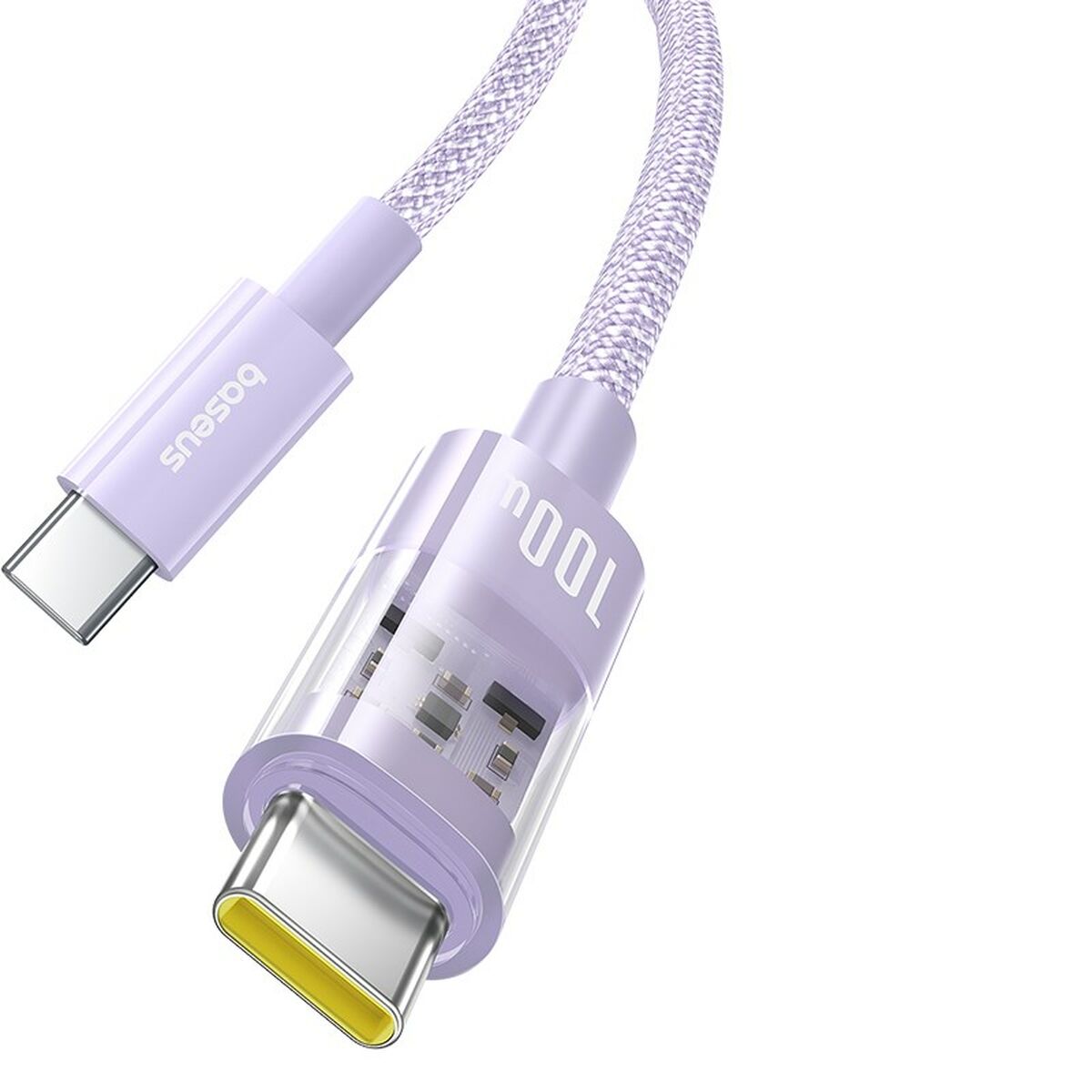 Cable USB-C a USB-C Baseus P10373000511-01 Púrpura 2 m