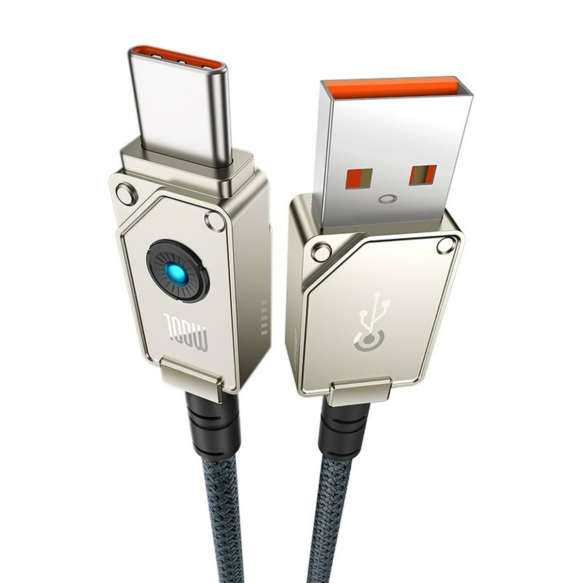 Cable USB A a USB-C Baseus P10355801221-01 Blanco 2 m