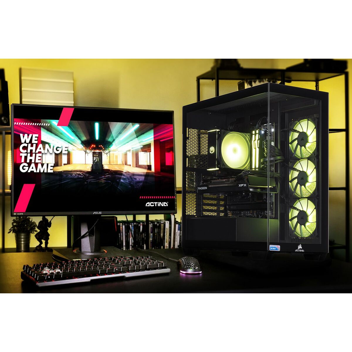 PC de Sobremesa Actina KOMACNGIP0213 AMD RYZEN™ 5 7500F 32 GB RAM 1 TB SSD