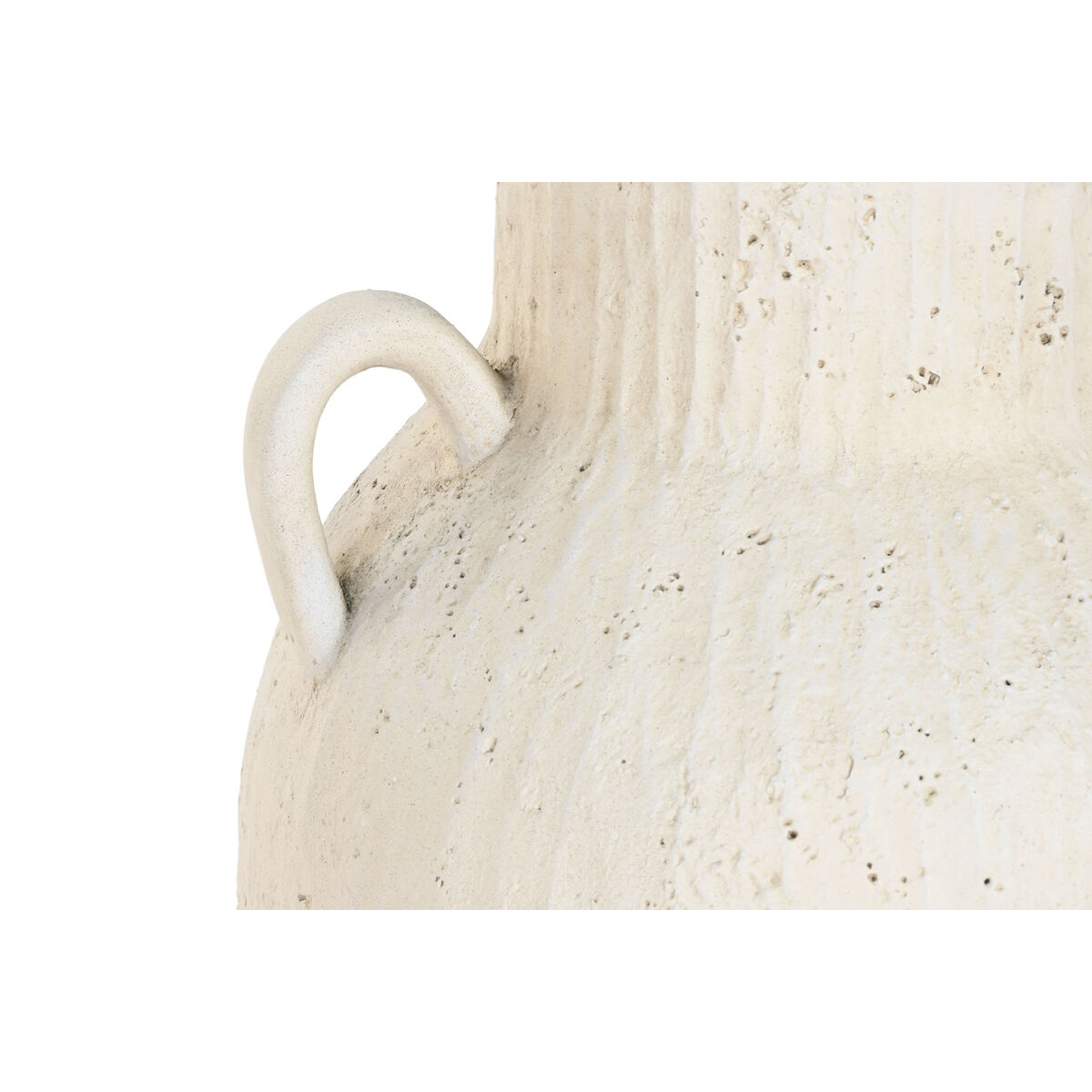 Jarrón Home ESPRIT Blanco Magnesio 35 x 33 x 65 cm