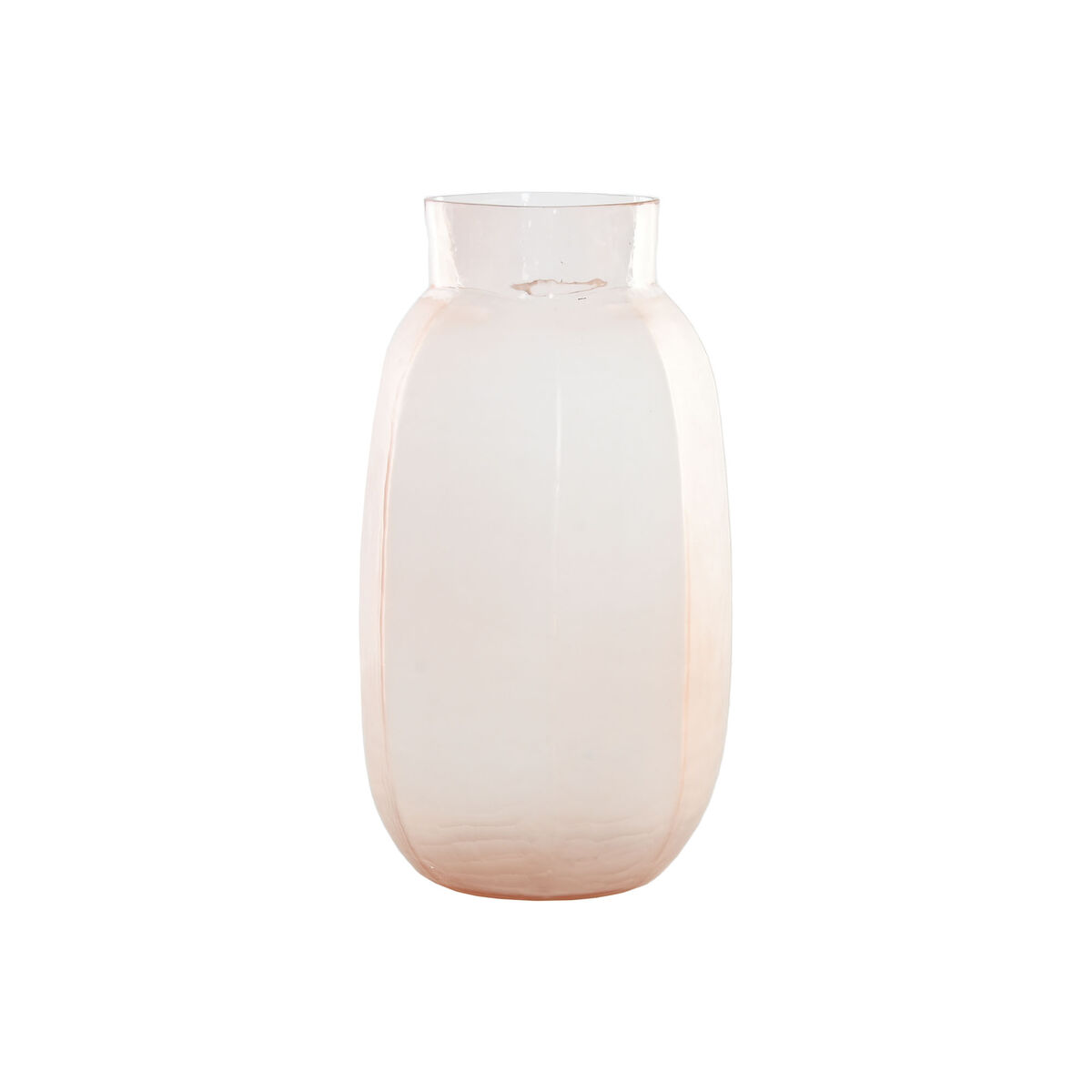 Jarrón Home ESPRIT Rosa Cristal Moderno 23 x 23 x 44 cm