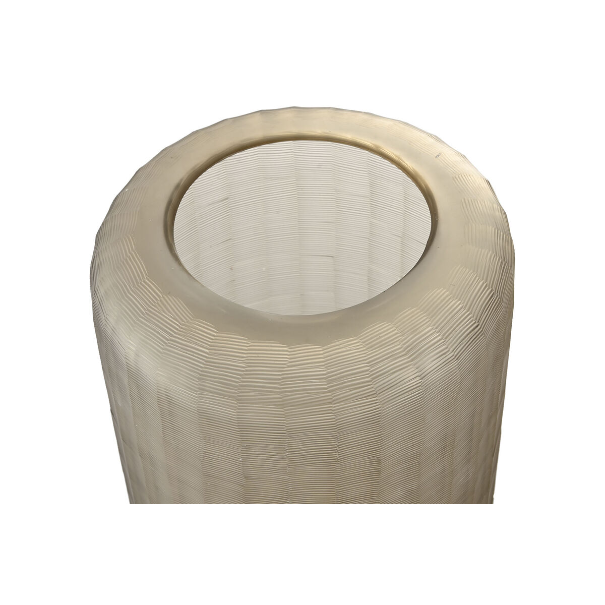 Jarrón Home ESPRIT Cristal Moderno 18 x 18 x 31 cm