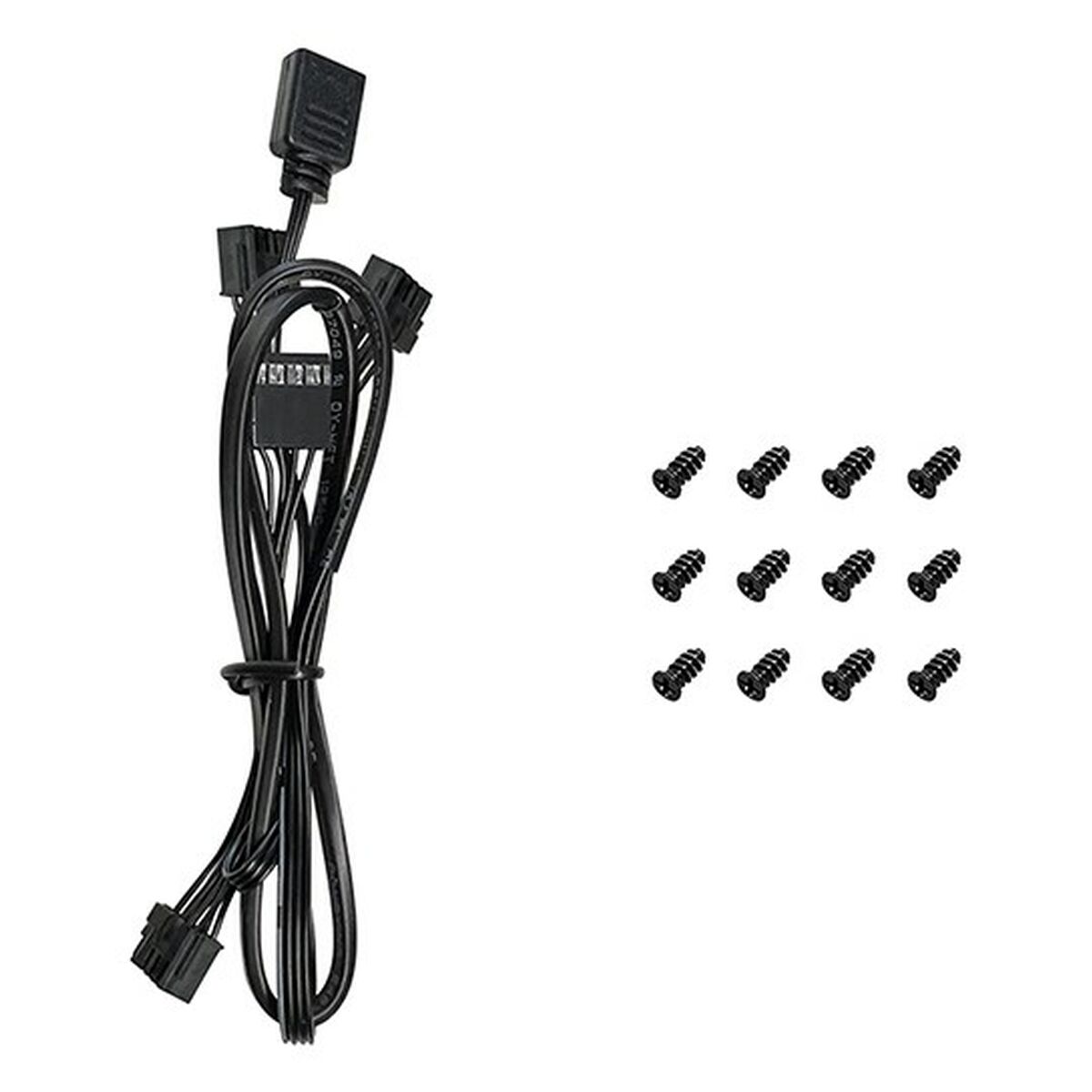 Ventilador de Caja DEEPCOOL R-FL12R-BKAPN3-G Ø 12 cm (3 Unidades)