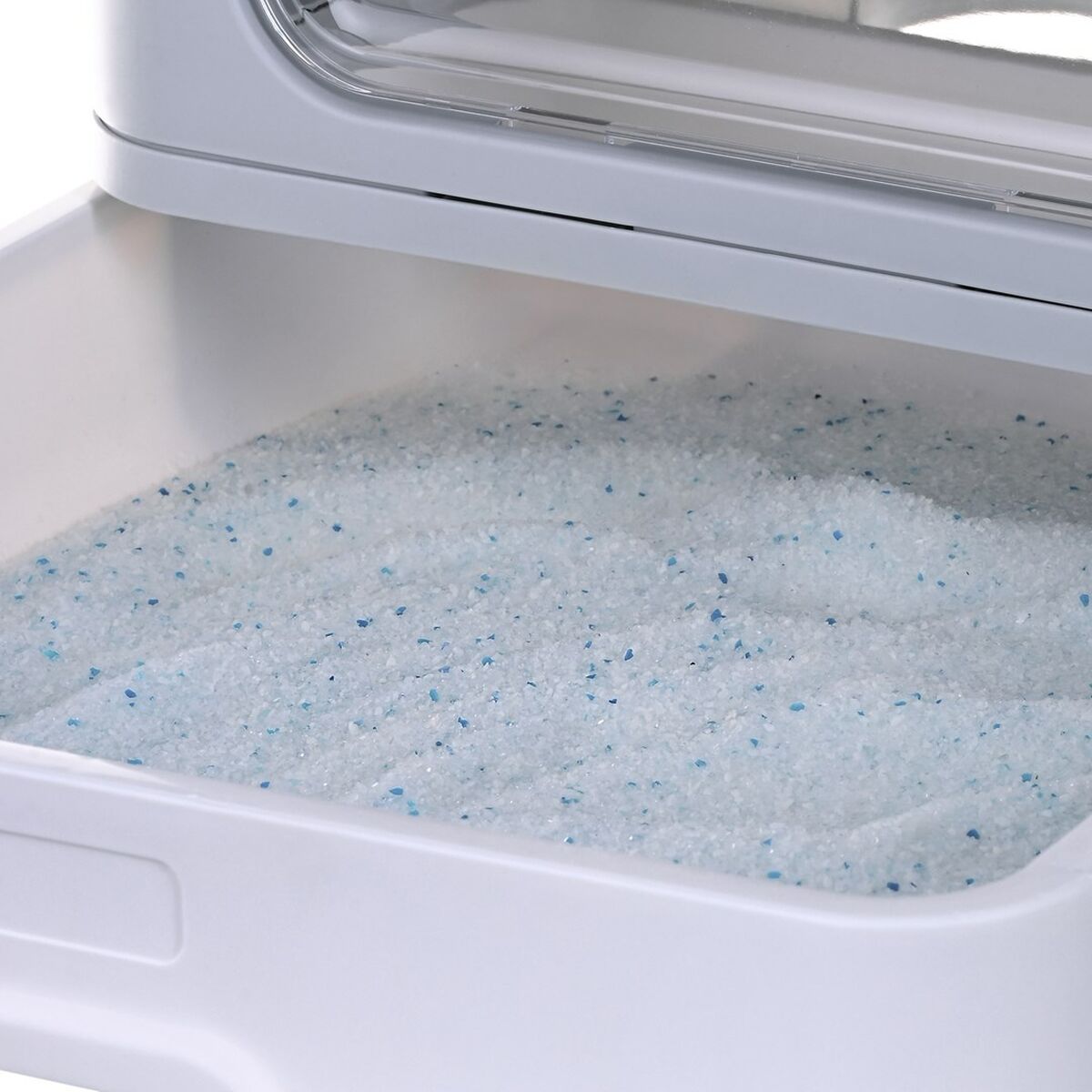 Arenero para Gatos Diamentiq Yoko Blanco Gris Plástico