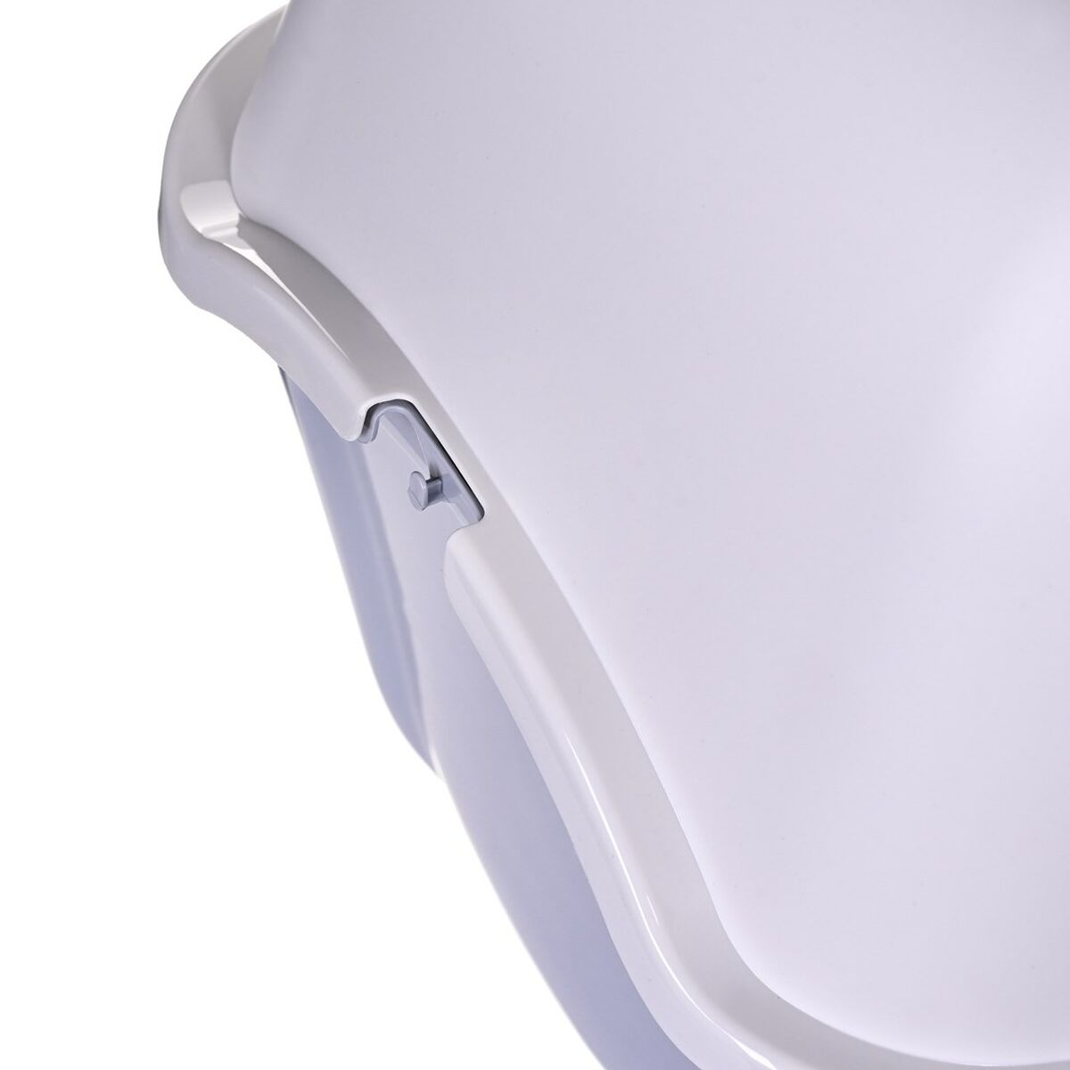 Arenero para Gatos Diamentiq 4004508810DIA Blanco Gris Plástico 40 x 38,7 x 55,5 cm