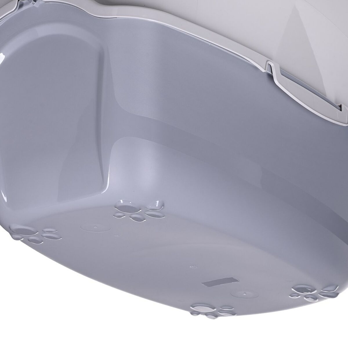 Arenero para Gatos Diamentiq 4004508810DIA Blanco Gris Plástico 40 x 38,7 x 55,5 cm