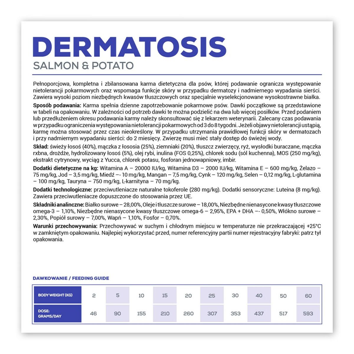 Pienso VETEXPERT Dermatosis Salmón 12 kg