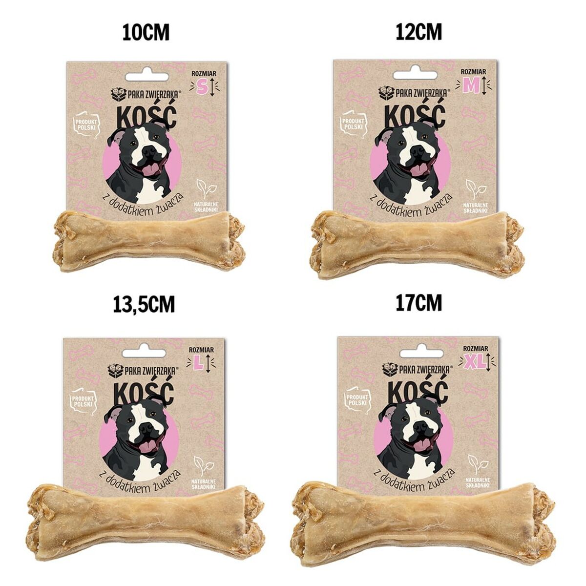 Snack para Perros Paka Zwierzaka Bone with tripe additive S 10 cm Carne de vacuno 35 g