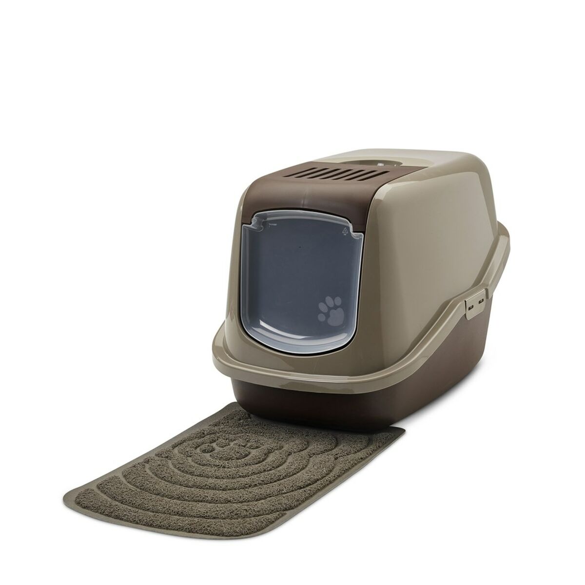 Arenero para Gatos Savic Nestor Gris Bronce Plástico