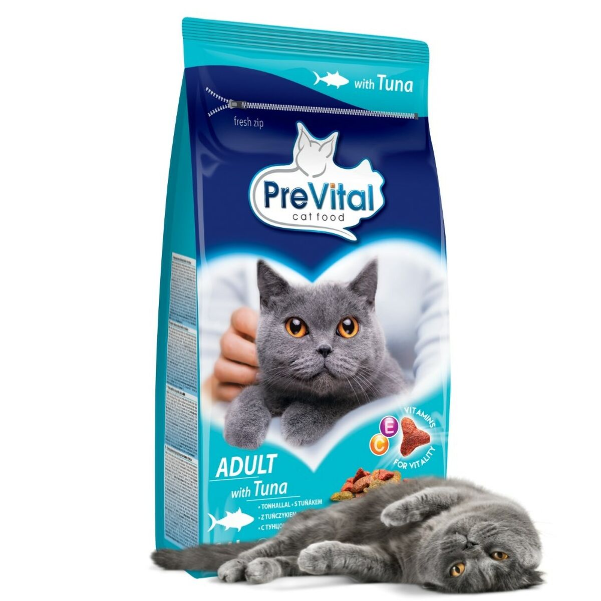 Pienso Prevital Pescado 1,4 Kg