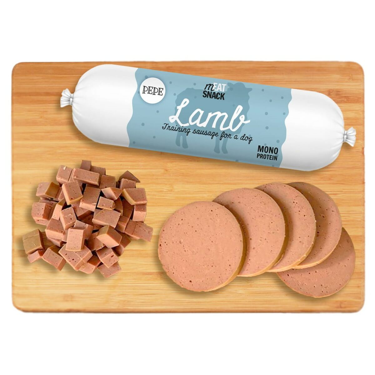 Snack para Perros Paka Zwierzaka Pepe Sausage Lamb Cordero 200 g