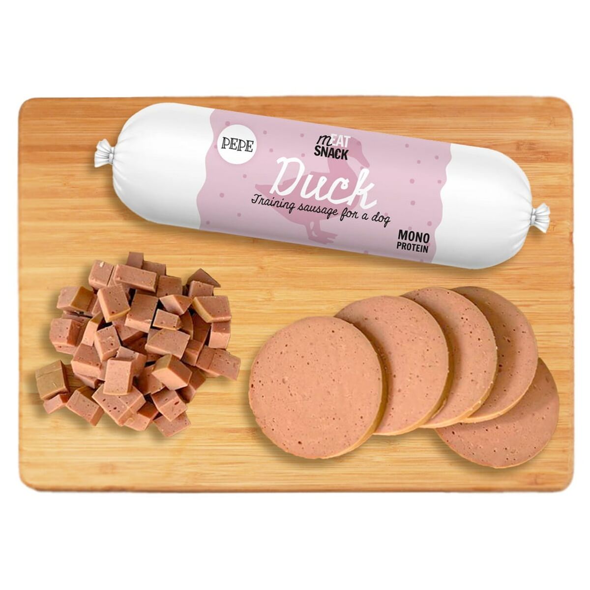 Snack para Perros Paka Zwierzaka Pepe Sausage Duck Pato 200 g