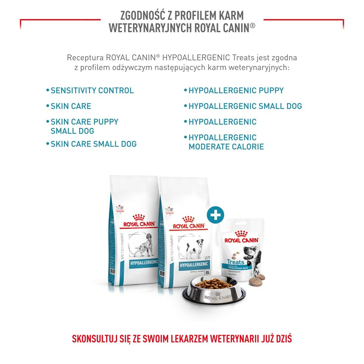 Snack para Perros Royal Canin Hypoallergenic Treats 230 g