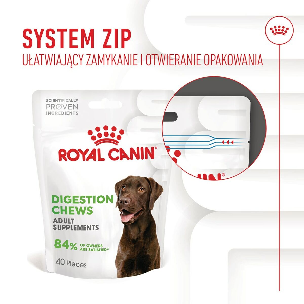 Snack para Perros Royal Canin Supplements Dog Digestion Adult 160 g