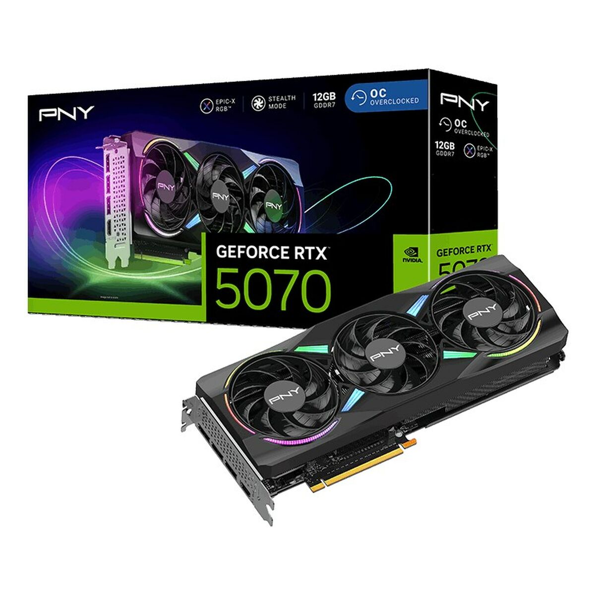 Tarjeta Gráfica PNY VCG507012TFXXPB1-O 12 GB