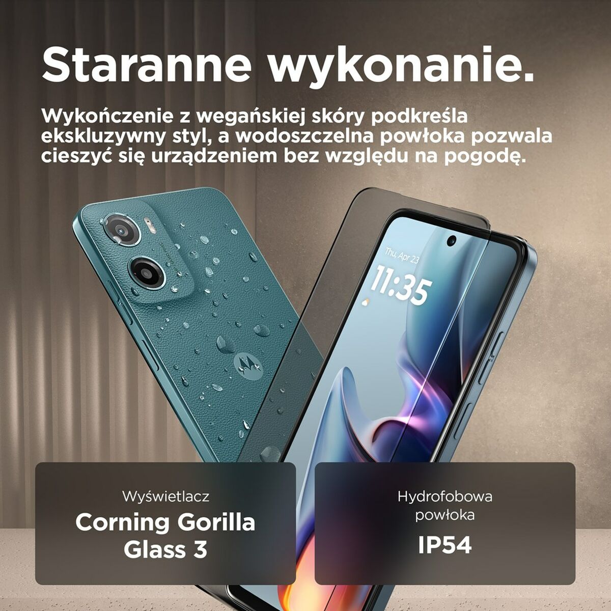 Smartphone Motorola PB6L0033RO 6,67" 4 GB RAM 128 GB Verde