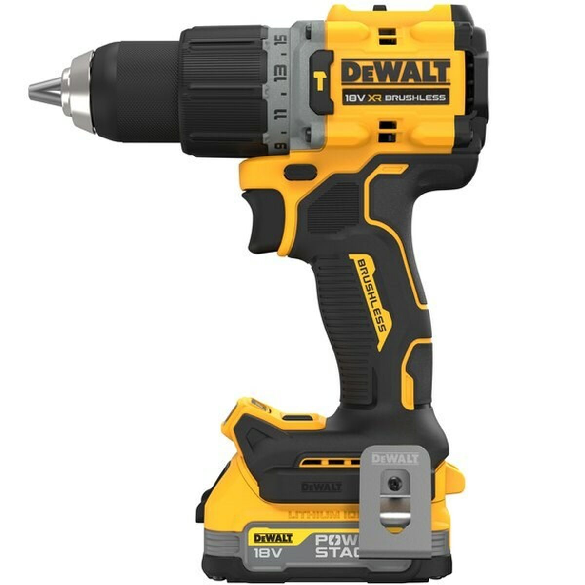 Set de taladro y accesorios Dewalt DCD805E2T-QW 18 V 90 nm