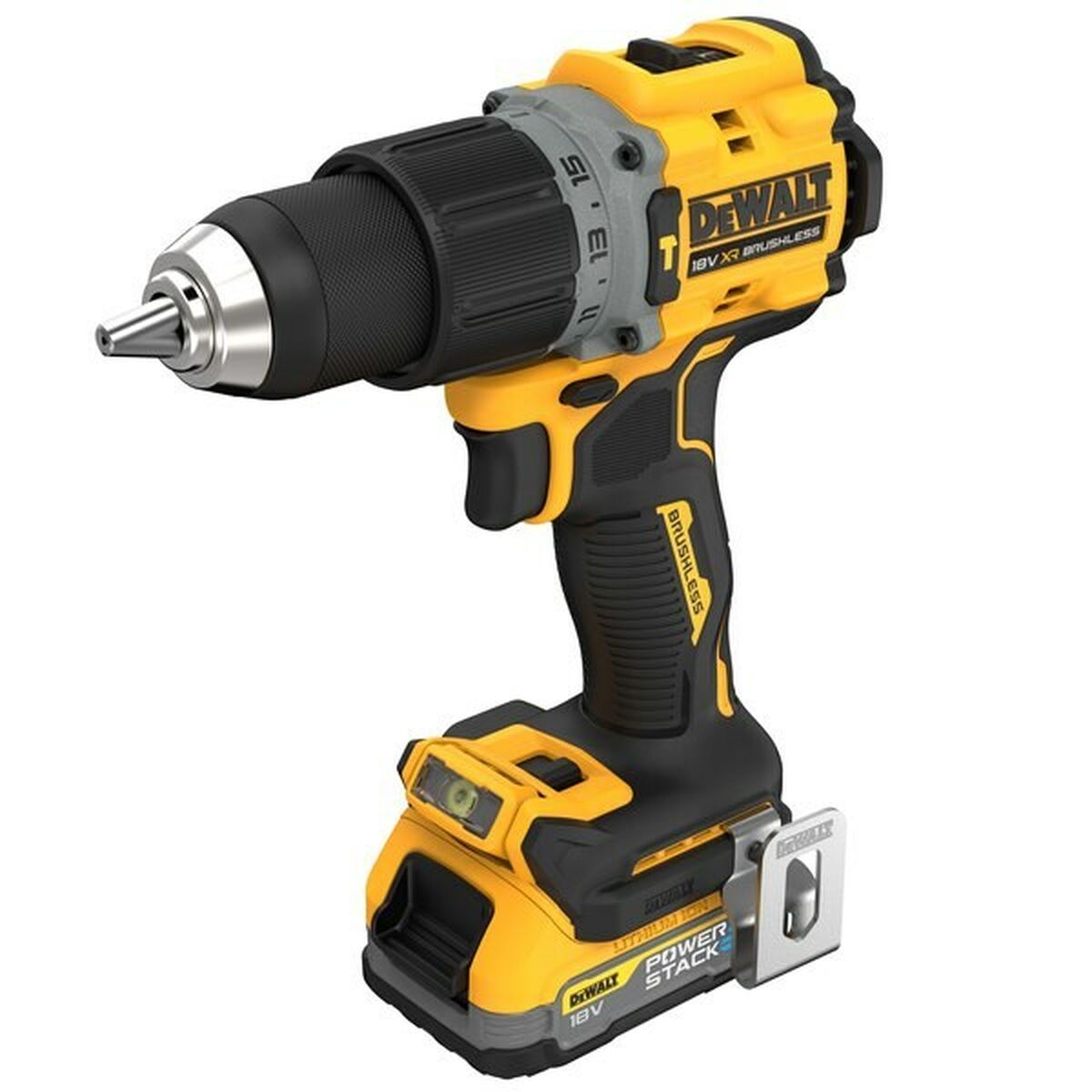 Set de taladro y accesorios Dewalt DCD805E2T-QW 18 V 90 nm