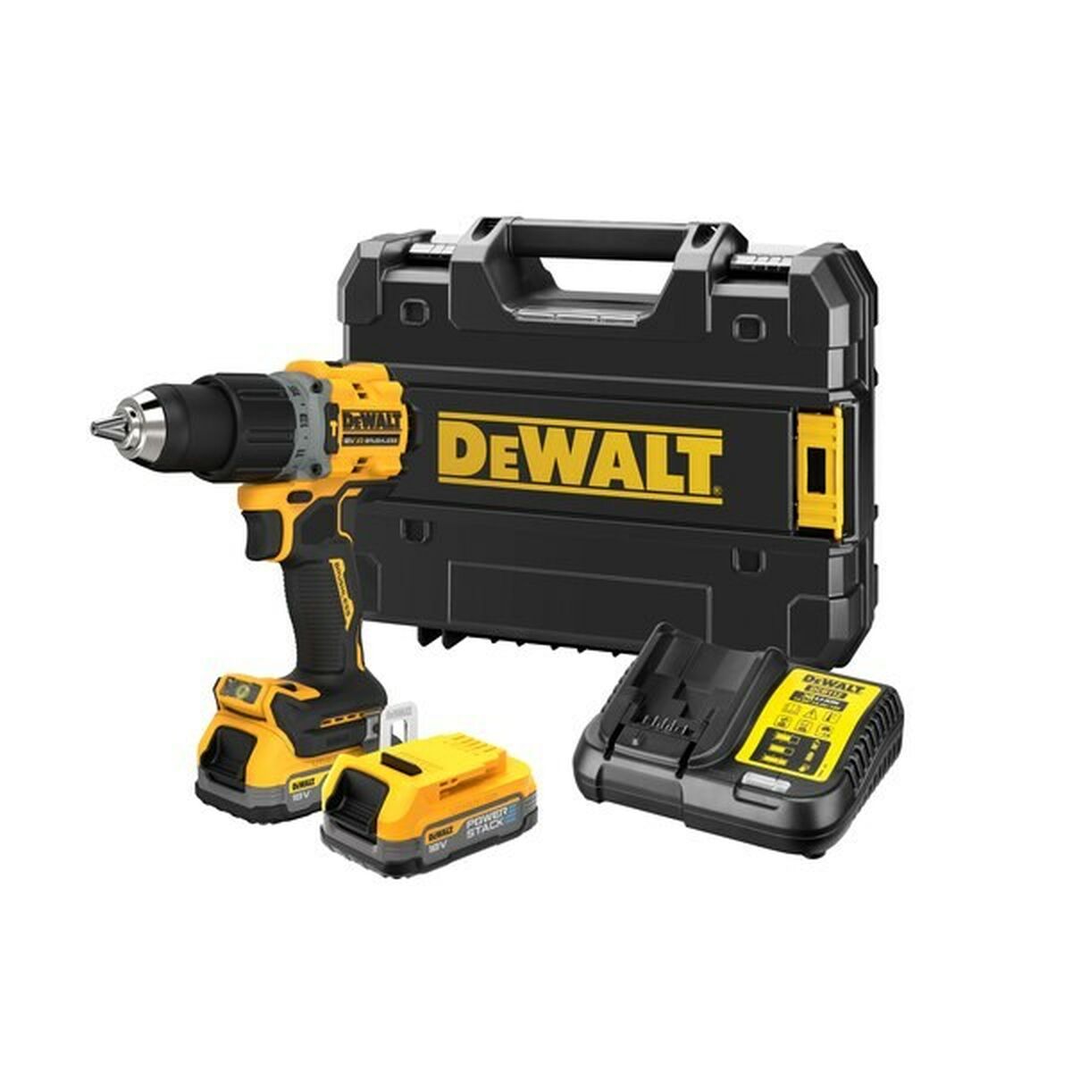 Set de taladro y accesorios Dewalt DCD805E2T-QW 18 V 90 nm