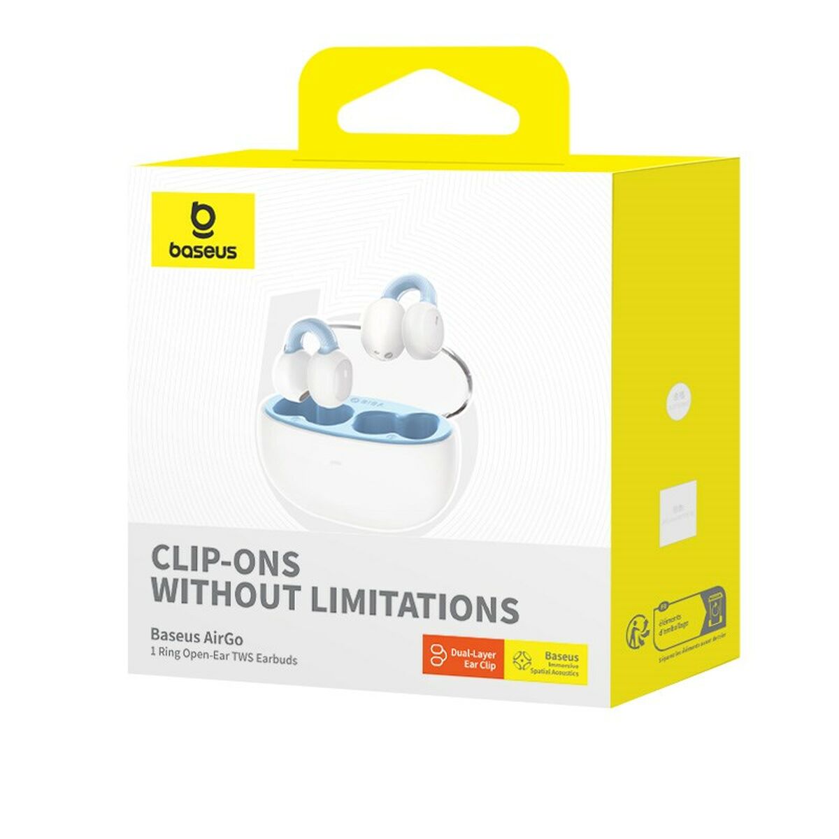 Auriculares con Micrófono Baseus A00069201223-00 Azul Blanco